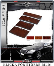 Wood center console 4 pcs MB Original
