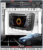C4. Comand enhet i "MB LOOK" DVD GPS Bluetooth Touch Screen mm..