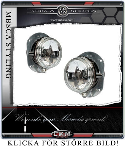 E-Class - W211 02-08 - Klarglas AMG dimljus 1st Hella original