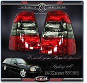 Clearglas Taillights Wagon 2pcs Red/Smoke