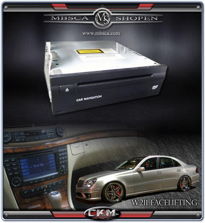 Multimedia - C2b.DVD navigationreader for Comand APS E-clas W211 and CLS W219