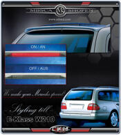 2. Roofspoiler wagon with brakelight.