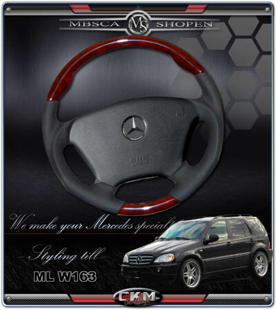 ML-Class - W163 97-04 - wheel Wood/Leather sport