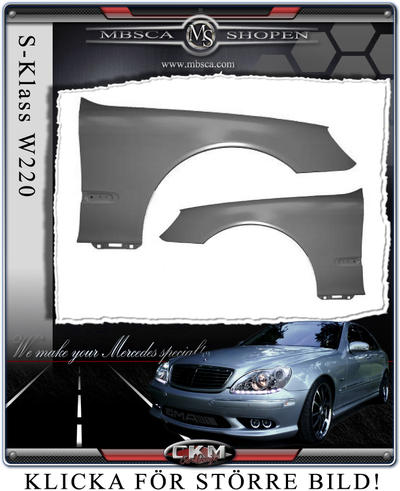 S-Class - W220 99-05 - Front fender