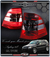 Tailights LEd 2 pcs set. Red/Smoke