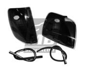 Crystal Front blinkers V2 Black, 2 pcs
