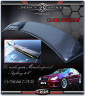 2. Roof Spoiler in carbonfber.