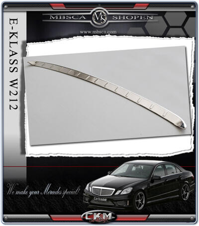 E-Class - W212 09- - Chromelist protective for trunk