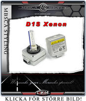 Xenon D1S replacement bulbs for car with original xenons.