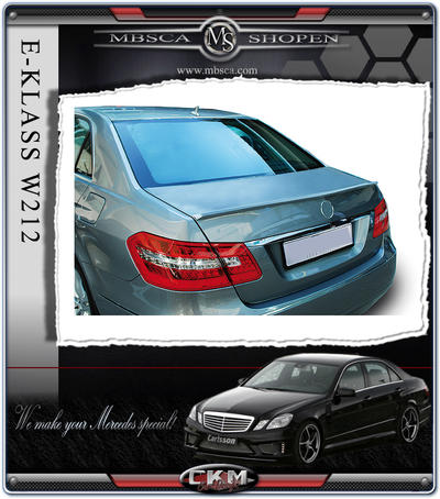 E-Class - W212 09- - 1. CKM wing trunk
