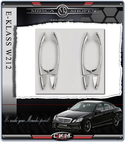 E-Class - W212 09- - Chrome handle covers