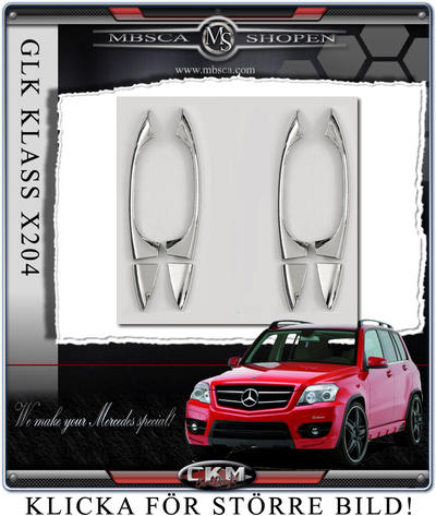 GLK - X204 - Chrome handle covers