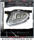 Clear fog lights 1 pcs - bild 1