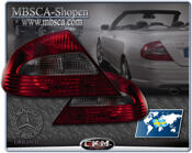 Clearglas facelift AMG taillights red/smoke