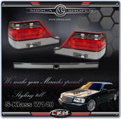 Clearglas taillights Red/Smoke 95-98  3 pcs