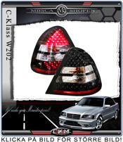 Clearglas taillights smoke with LEDs 2 pcs